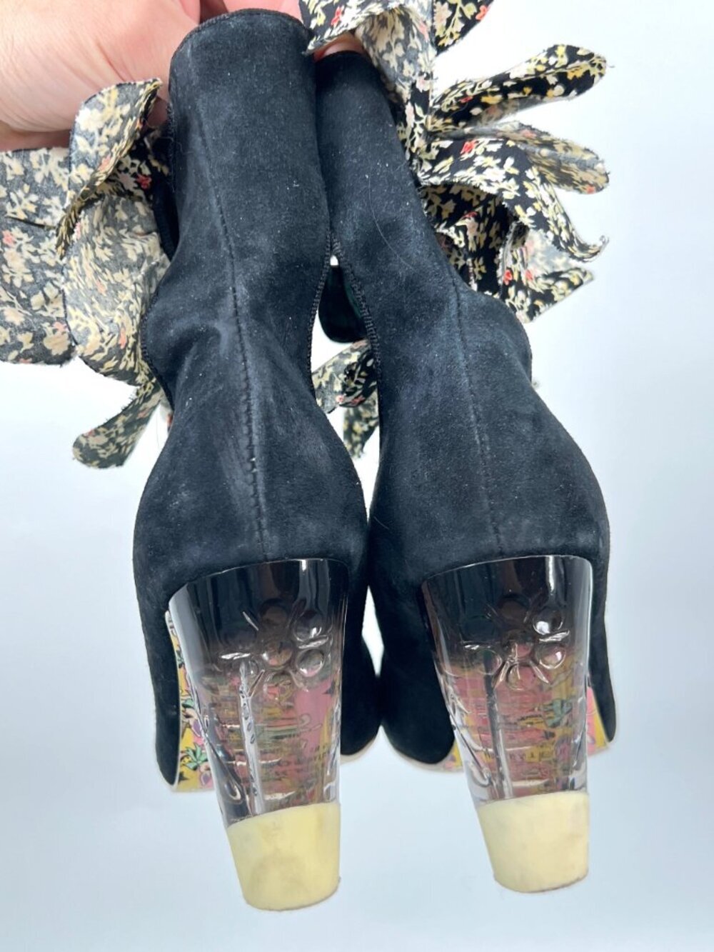 Iregular Choice 3D Flower Heel Pump Shoes - Picture 4 of 5